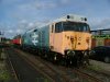 Class 50 50050 Fearless is undergoing restoration.